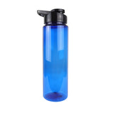 Botella de Agua de Plástico, Color Azul, 900 ml