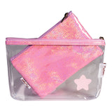 Lapicera Doble color Rosa con Diseño de Pusheen