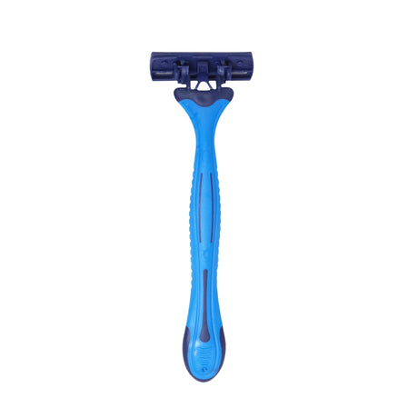 Rastrillo para Caballero, Color Azul, 2 pzas