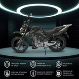 Motocicleta Kiwo Kaze 200 2025, Color Verde