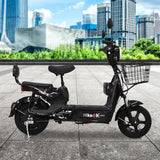 Bicicleta Eléctrica Hikari Negra, Kiwo