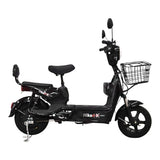 Bicicleta Eléctrica Hikari Negra, Kiwo