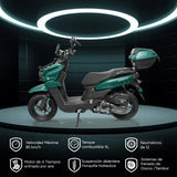 Motocicleta Senkan 150 2025, Color Verde