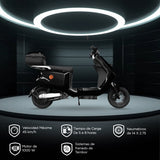 Bicicleta Eléctrica Kiwo N7, color Negro