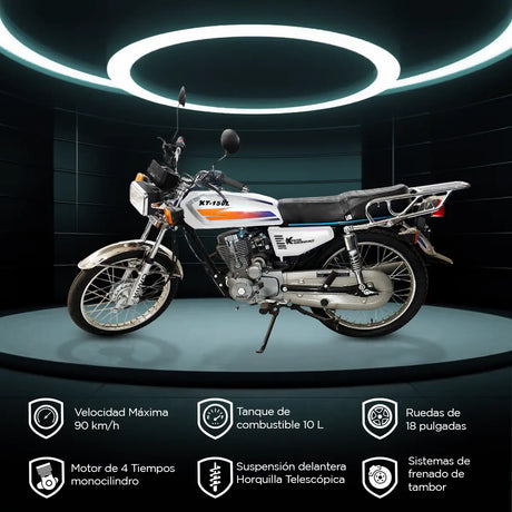 Motocicleta Kiwo, KT-150L 2025, Color Azul