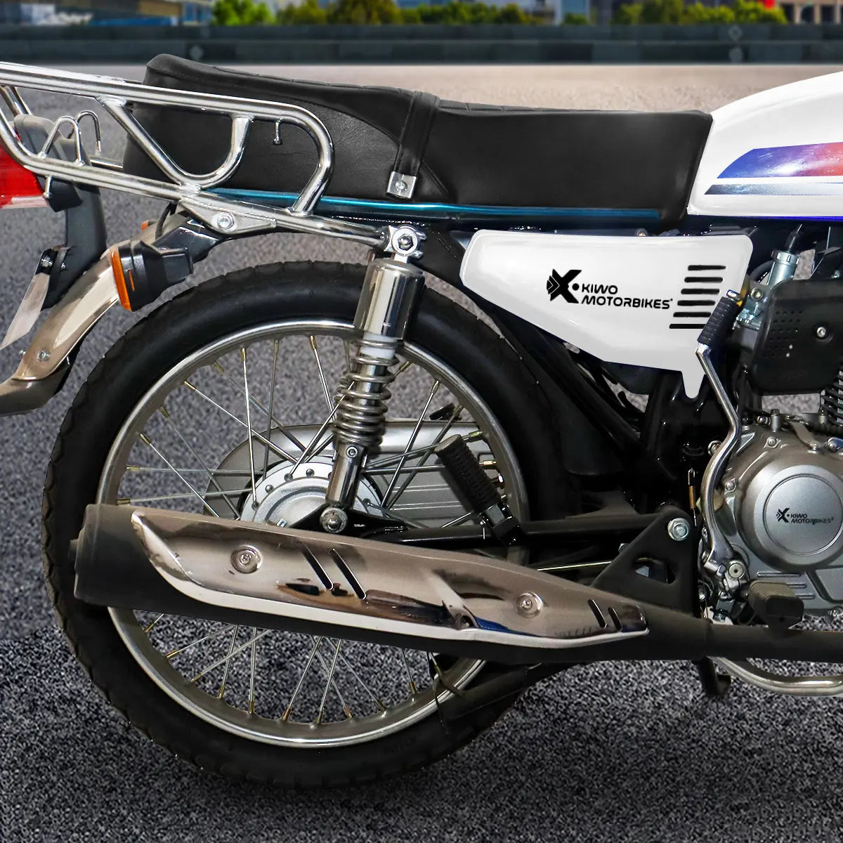 Motocicleta Kiwo, KT-150L 2025, Color Blanco