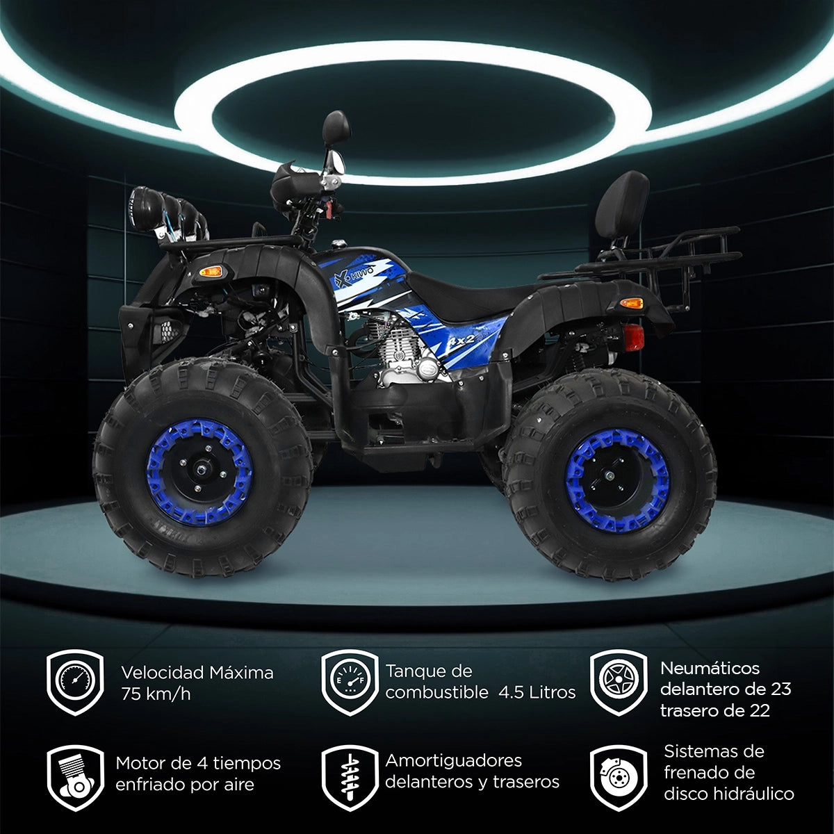 Cuatrimoto Kiwo KVT 250 2025