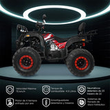 Cuatrimoto Kiwo, KVT 250, 2025, Color Rojo