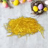 Pasto Iridiscente Decorativo para Pascua, Color Amarillo, 43gr