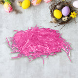 Pasto Iridiscente Decorativo para Pascua, Color Rosa, 43gr