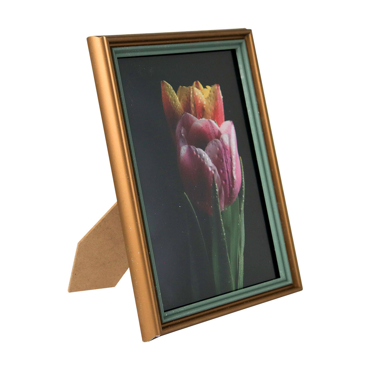 Portarretrato, Doble Filo, Color Dorado, 12x17cm