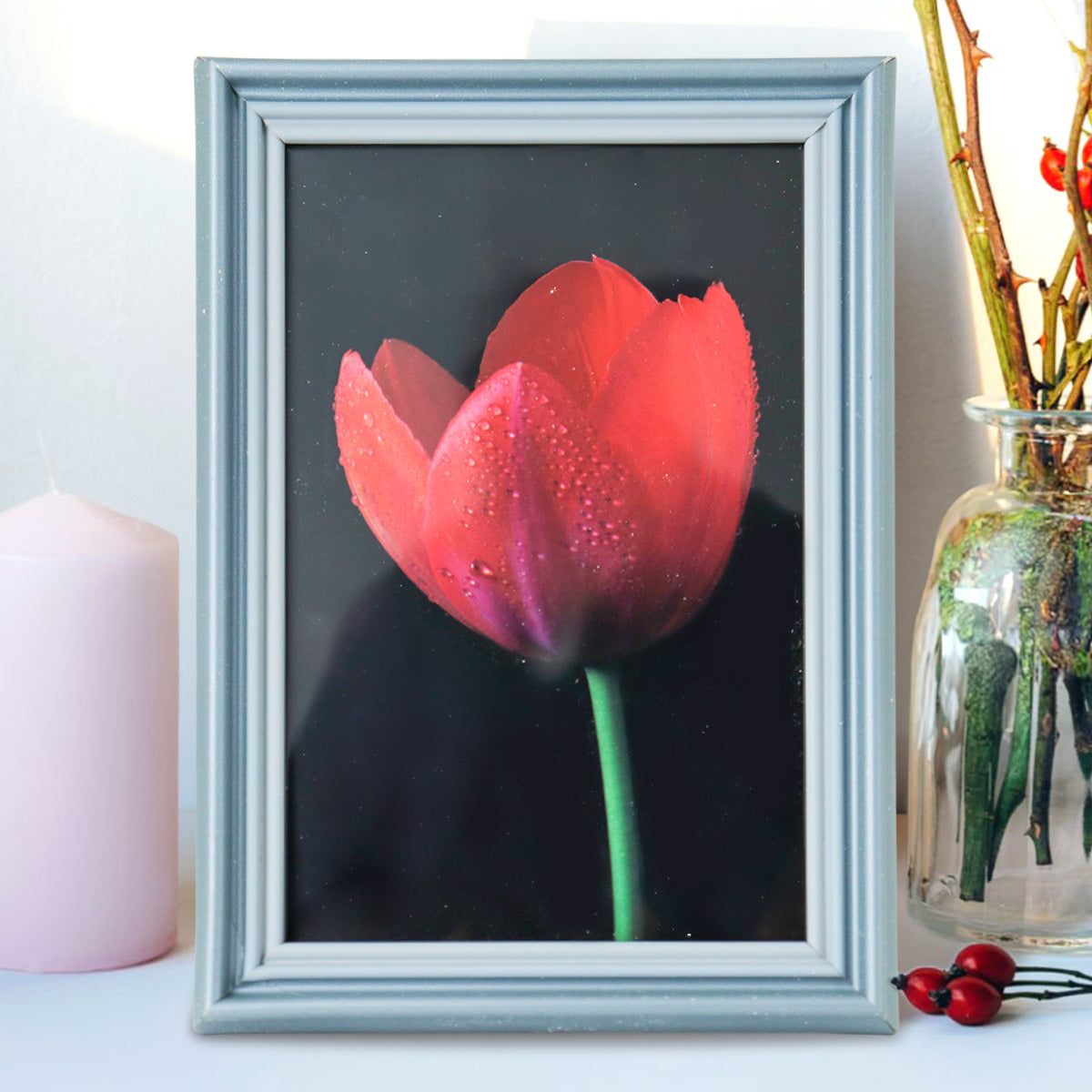 Portarretrato Tulipán, 10x15cm