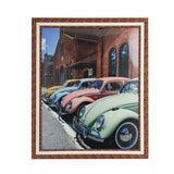 Portarretrato Escarabajo, Color Café, 20x25 cm