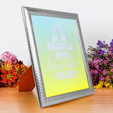 Portarretrato, Rainbow is My Favorite Color, Color Plata