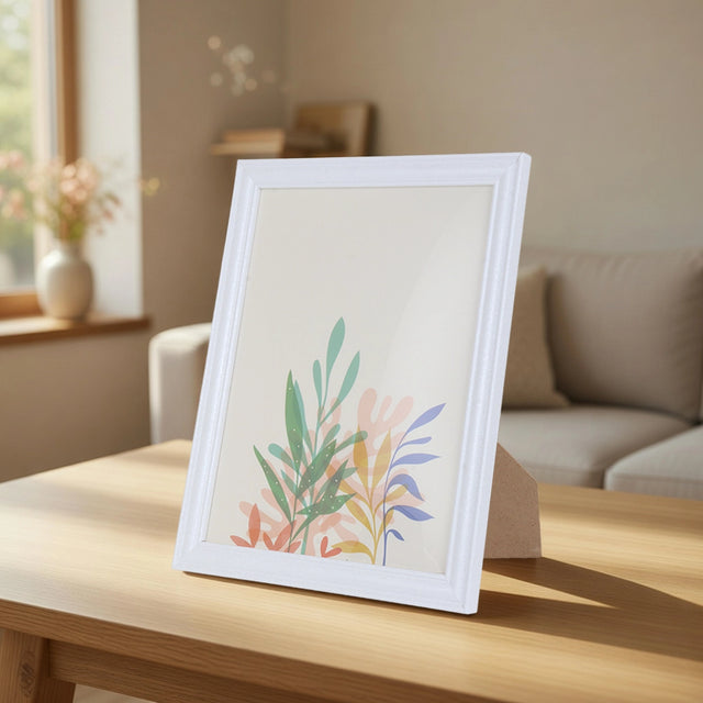 Portarretrato, Acuarela, Plantas