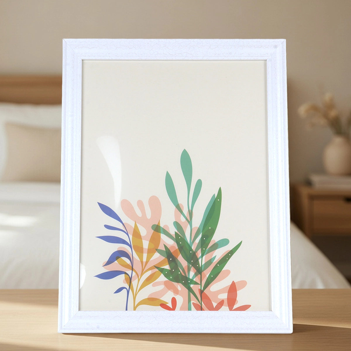 Portarretrato, Acuarela, Plantas