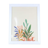 Portarretrato, Acuarela, Plantas