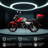 Motocicleta Kiwo, Color Rojo, KT150 Sport, 2025