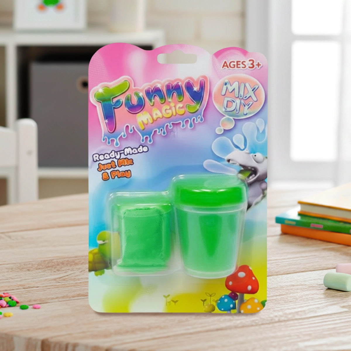 Slime, Funnny Magic, Color Verde