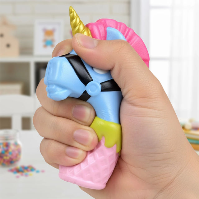 Squishy Antiestrés, Unicornio en Helado