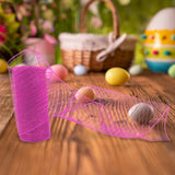 Tela Decorativa Mesh, Color Rosa