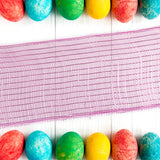 Tela Decorativa Mesh, Color Rosa