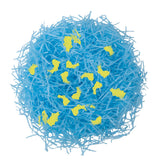 Pasto Decorativo con Confetti "Happy Easter", Color Azul, 43gr