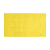 Muro Adhesivo para Interiores, Color Amarillo, 70x77 cm