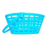 Canasta de Plástico en Forma de Huevo, Color Azul