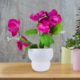 Maceta con OrquÃ­dea Artificial, Color Morado