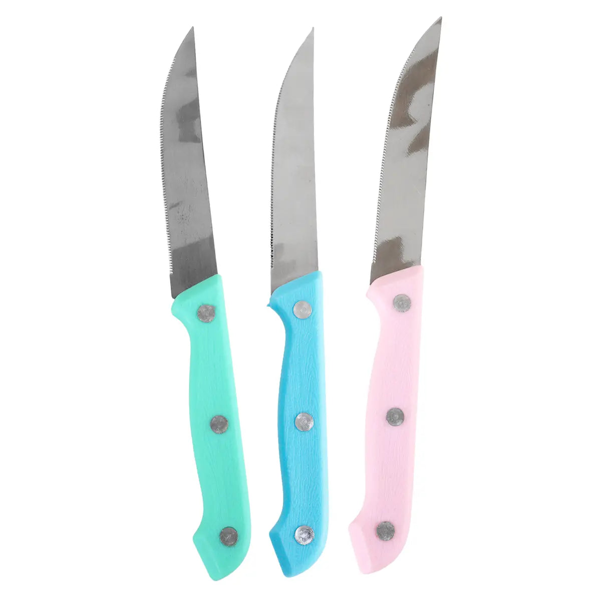 Kit de Cuchillos para Cocina, Colores, 3 pzas