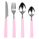 Set de Cubiertos, Color Rosa, Inkanto