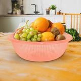 Canasta Multiusos, Color Naranja, 25x9 cm