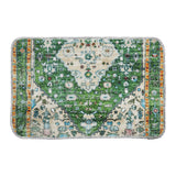 Tapete Diseño Bohemio, Color Verde, 40x60 cm
