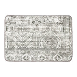 Tapete Color Gris, Diseño Bohemio, 40x60 cm