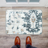 Tapete con Diseño Vintage Beige, 40x60 cm