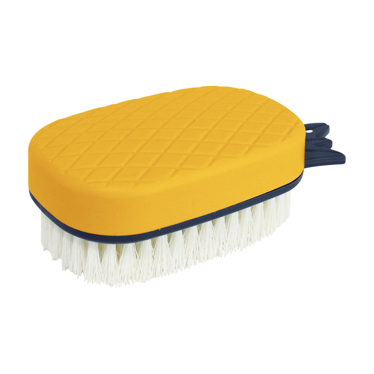 Cepillo Multiusos, Forma de Piña, Color Amarillo
