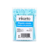 Palillos de Cóctel, Color Azul, 40 pzas