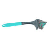 Cepillo Triangular para Limpieza, Mango Color Aqua