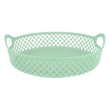 Canasta Circular, Color Verde