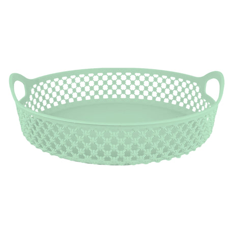 Canasta Circular, Color Verde