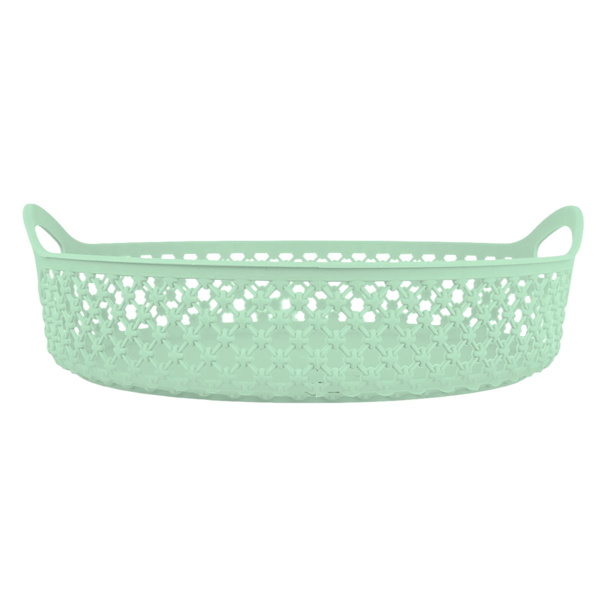 Canasta Circular, Color Verde