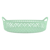 Canasta Circular, Color Verde