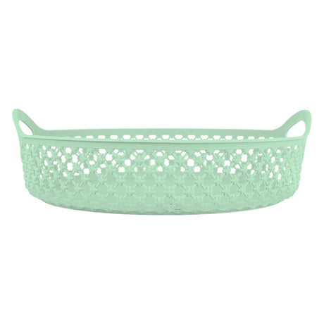 Canasta Circular, Color Verde