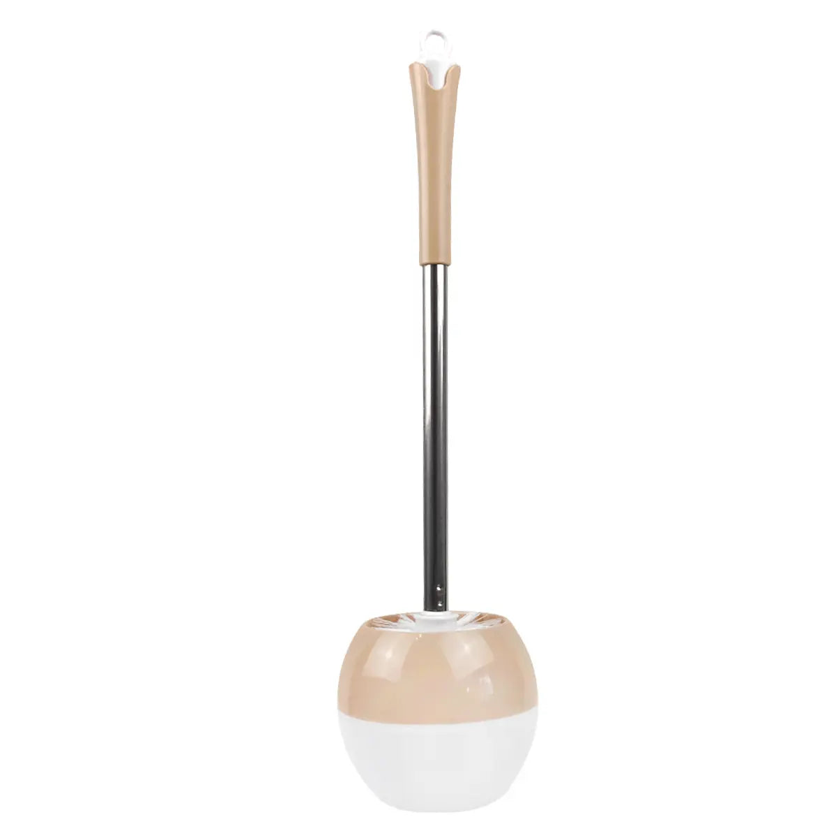 Cepillo con Base para Baño, Color Beige