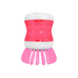 Cepillo con Dispensador de Jabón, Color Rosa