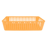 Canasta Rectangular, Color Naranja
