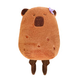 Peluche de Capibara con Flor, Color Lila
