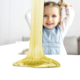 Slime Cristalino, Envase Monstruo, Color Amarillo