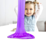 Slime Cristalino, Envase Monstruo, Color Morado